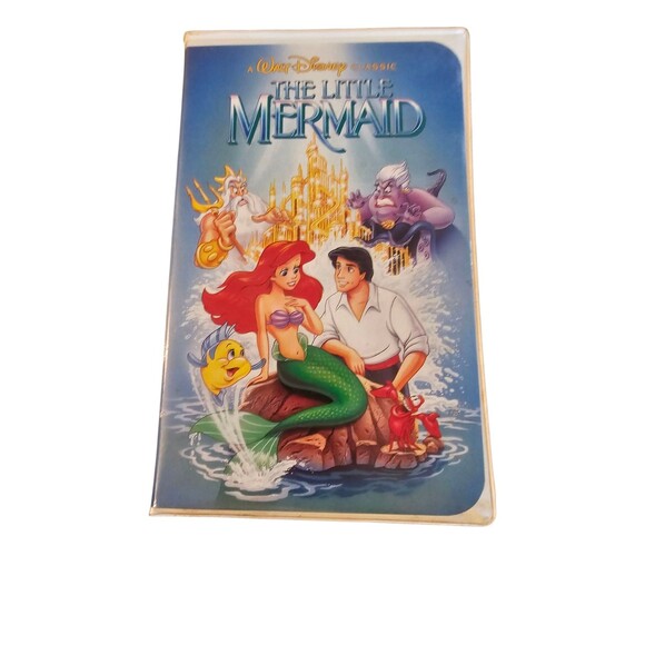 The Little Mermaid Walt Disney Masterpiece Clamshell VHS Vintage - Picture 1 of 3